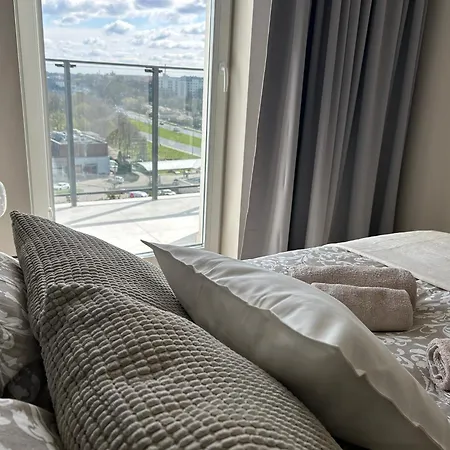 Apartment Lubelak Z Widokiem Na Panorame Miasta I Klimatyzacja I Parking Podziemny I Centrum Lublin