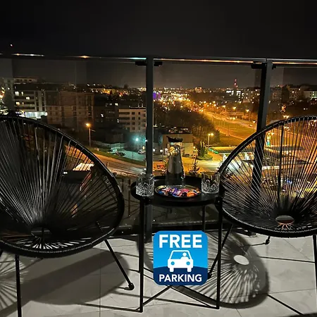 Lubelak Z Widokiem Na Panorame Miasta - Centrum Lublin