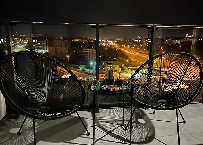 Lubelak Z Widokiem Na Panorame Miasta - Centrum Apartamento Lublin