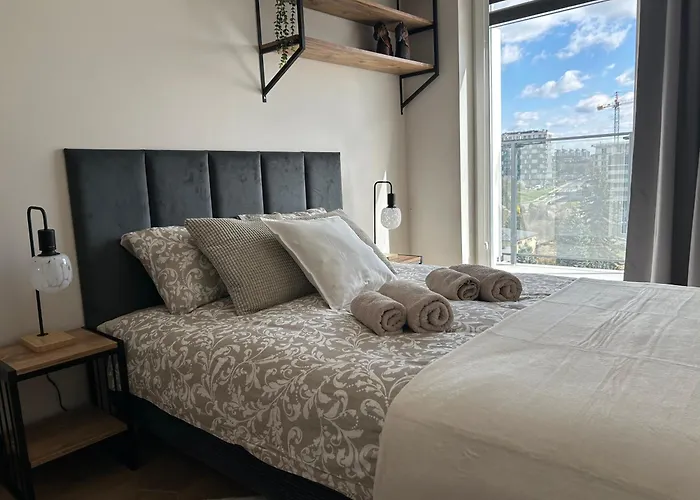 Apartamento Lubelak Z Widokiem Na Panorame Miasta - Centrum Lublin